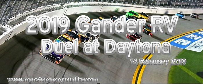 2019 Gander RV Duel at Daytona Live Stream