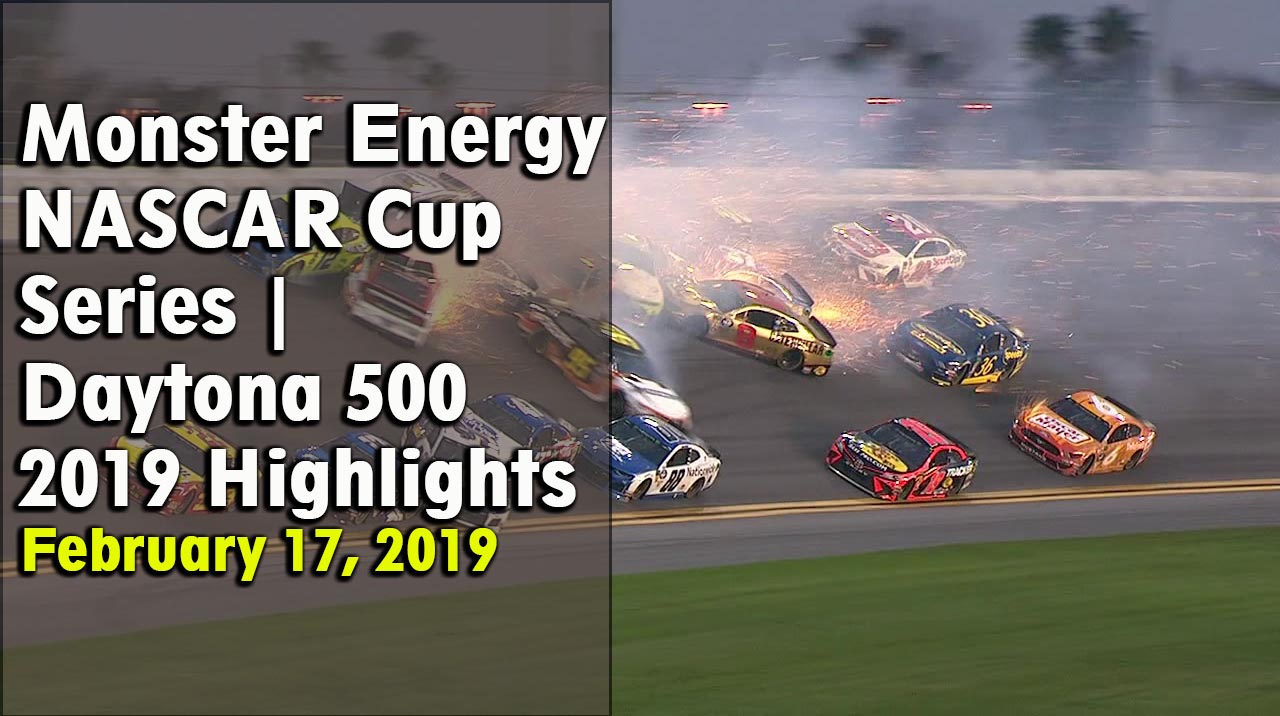NASCAR Cup Series Daytona 500 2019 Highlights