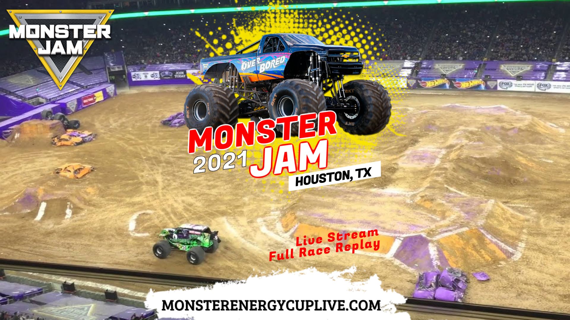 Monster Jam Houston Live Stream